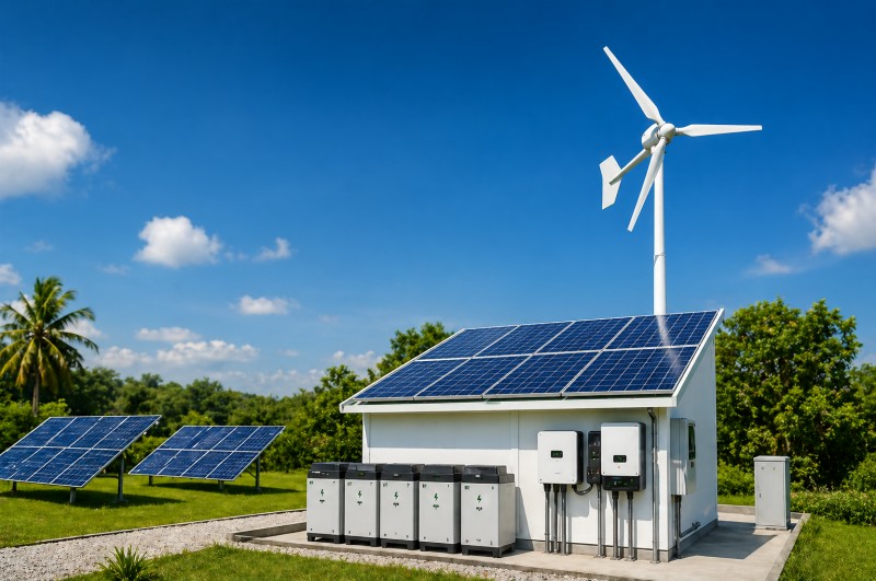 Mini Wind Power Hybrid Solutions