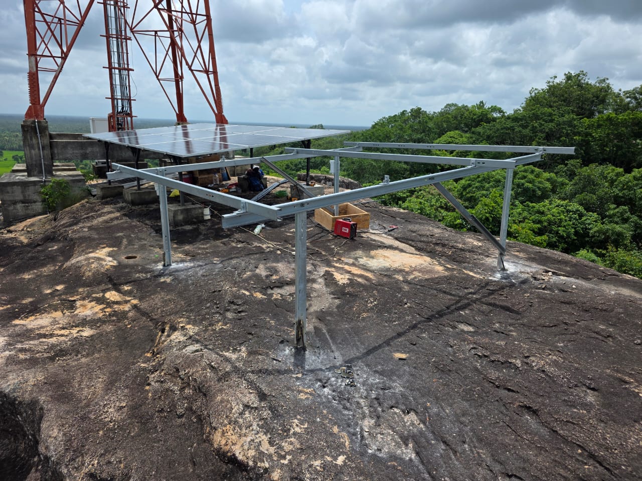 Empowering Telecommunication Infrastructure with Green Energy